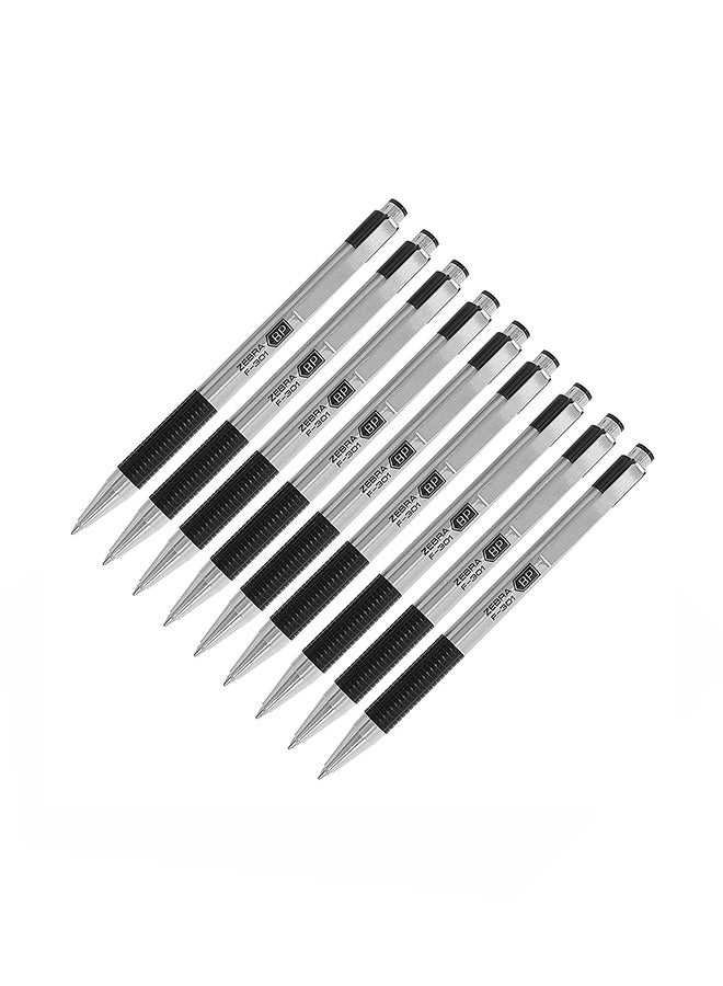 ZEBRA 9-Piece Retractable Refillable Ballpoint Pen Multicolour  - Image 2