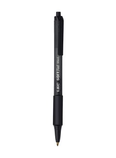 Bic 12-Piece Soft Feel Retractable Ballpoint Pen Black  - Image 2