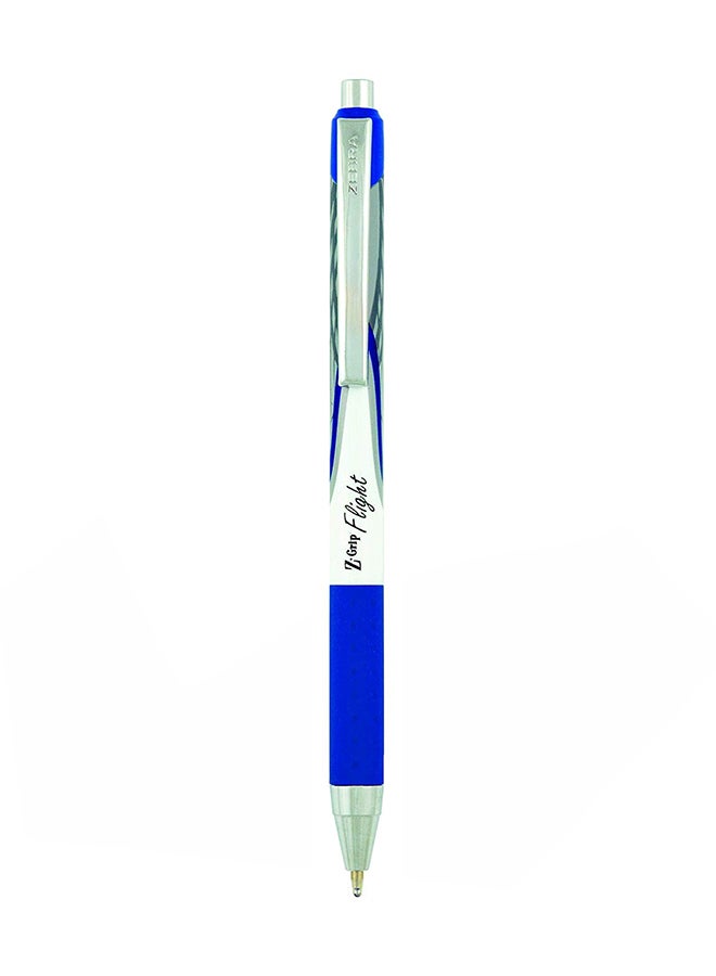 Zebra Pen 12-Piece Z-Grip Flight Retractable Ballpoint Pen White/Blue  - Image 2
