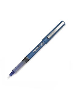 PILOT 6-Piece Precise V7 Stick Rolling Ballpoint Pen Blue  - Image 2