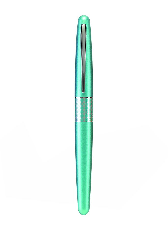 بايلوت قلم حبر سائل بريشة معدنية من مجموعة مستر ريترو بوب اخضر فاتح - Image 2