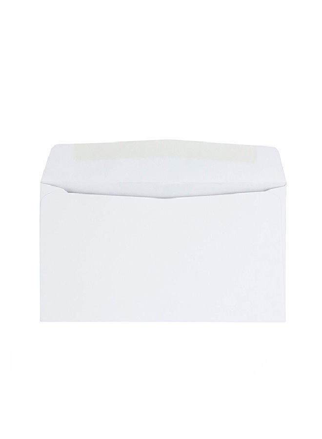 كوالتي بارك ظروف أعمال بإغلاق لاصق من 500 قطعة أبيض - Image 2