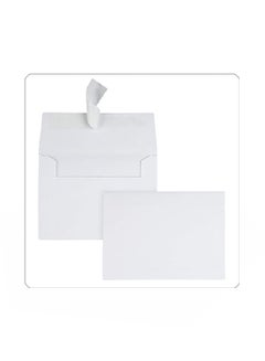 50-Piece Photo Envelopes With Self Seal Closure White - v1553192303/N21951368A_2