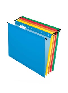 20-Piece Letter Size Surehook Reinforced Hanging Folder Multicolour - v1553192319/N21951417A_1