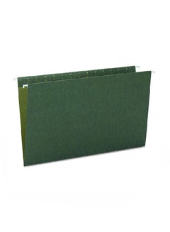 Smead 25-Piece  Legal Size Hanging File Folder Green 