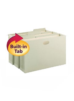 Smead 9-Piece Legal File Pocket With Tuff Construction Moss  - Image 2