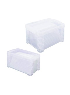 Advantus Super Stacker Index Card Box Clear  - Image 3