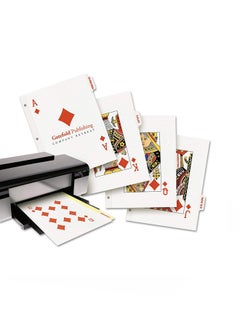 افيري 25 قطعة من فواصل برينت أون أبيض  - Image 2