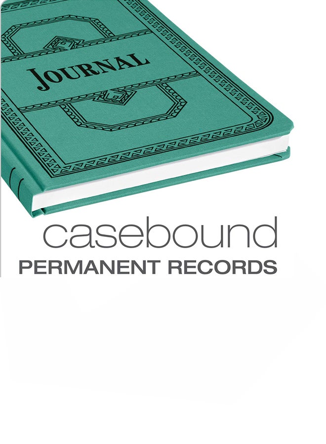 Boorum & Pease Journal Ruled 66 Series Account Book Green - Image 2
