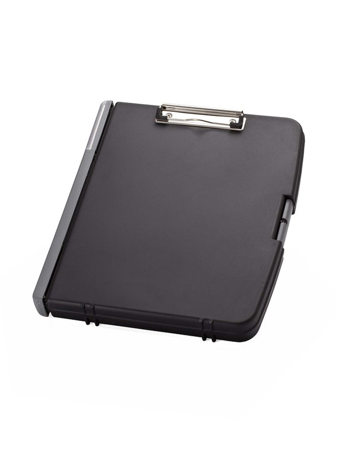 Officemate Ringbinder Clipboard Storage Box Black - Image 2