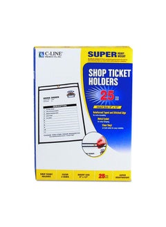 C-Line 25-Piece Shop Ticket Holder Multicolour  - Image 1