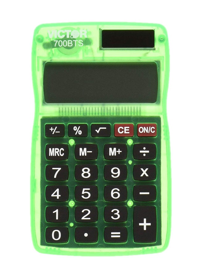 8-Digit Display Technology Pocket Calculator Green - v1553192357/N21951531A_1