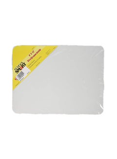 School Smart Pack Of 10 Unruled Pupil Board White  - Image 1