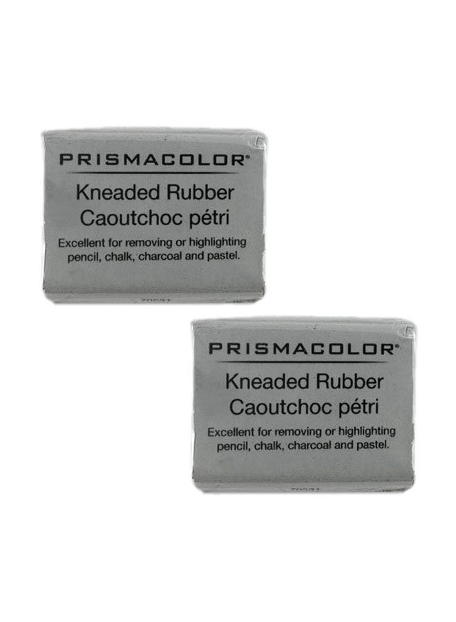 Prismacolor Pack Of 12 Kneaded Rubber Eraser White