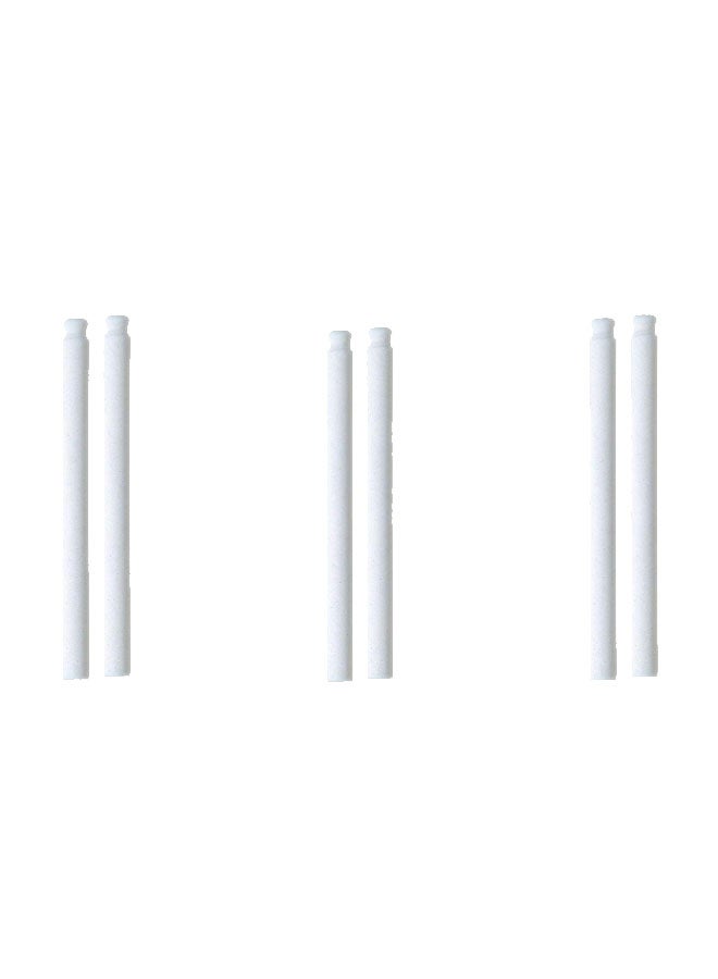 Pentel 6-Piece Clic Eraser Refill White - Image 1