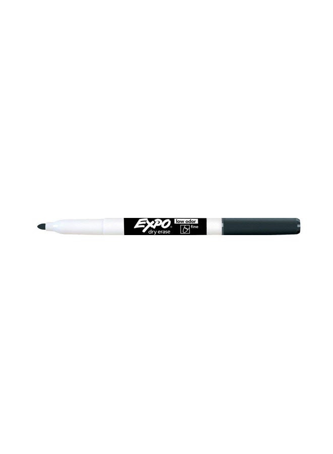 Expo Pack Of 12 Low Odor Dry Erase Marker Black  - Image 2