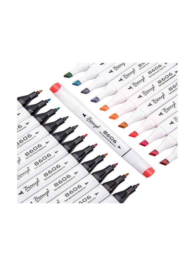 Set Of 72 Classic Dual Tip Art Marker Multicolour - v1553192378/N21951616A_2