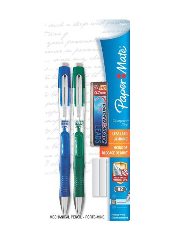 Paper Mate - Pack Of 2 Mechanical Pencil Multicolour - Image 1