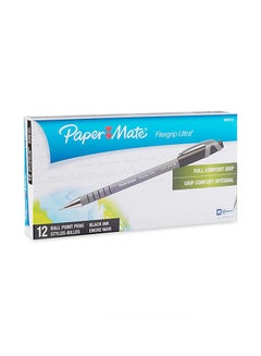 Paper Mate Paper Mate Flexgrip Ultra Stick Medium Point Ballpoint Pen, 12-Count  - Image 1