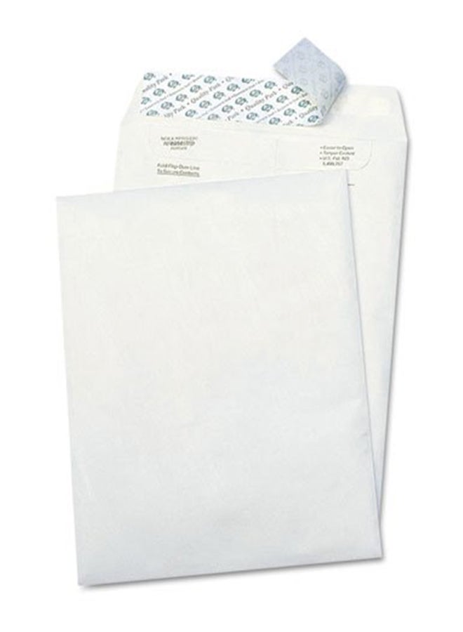 كوالتي بارك مظروفات تايفك لرسائل البريد من 100 قطعة أبيض