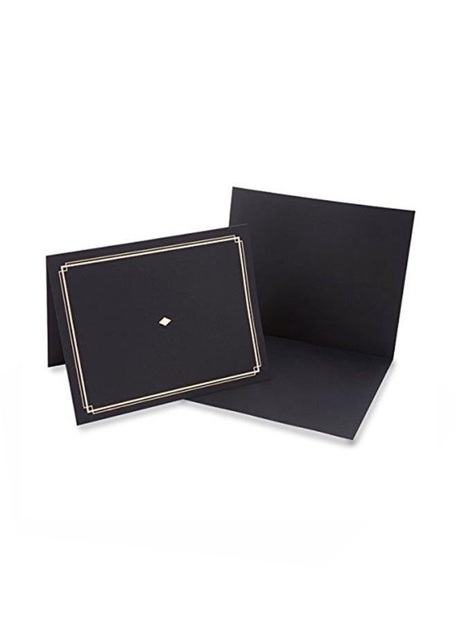 Award Certificate Holder Black