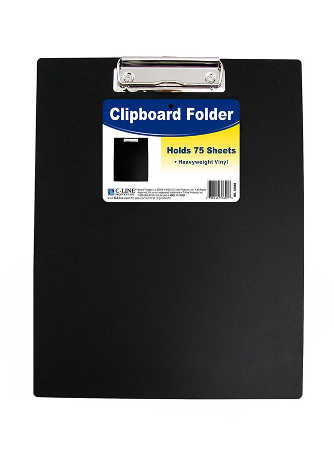 C-Line Folder Clipboard Black  - Image 1