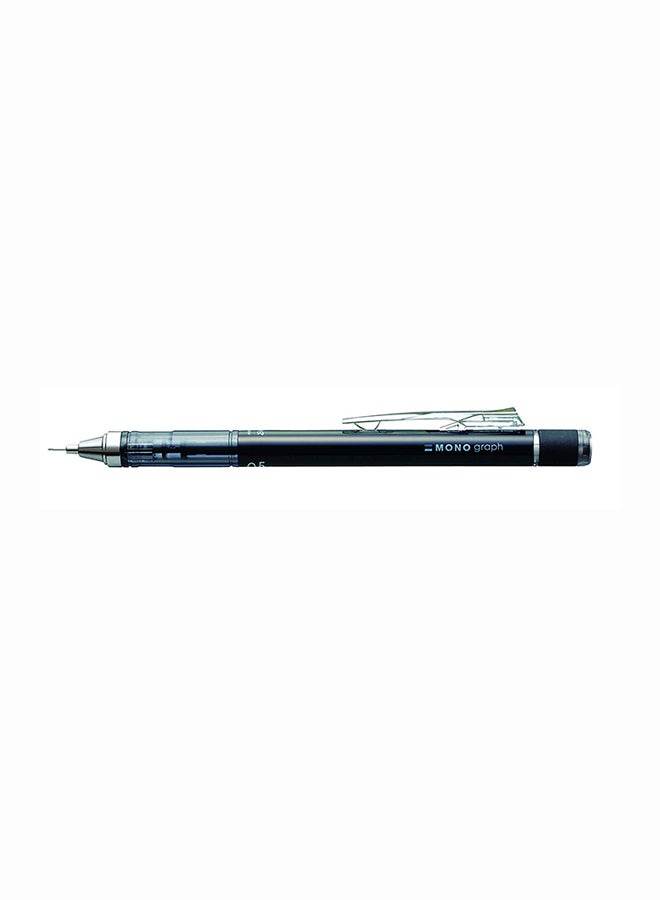 Tombow Mono Graph Shaker Mechanical Pencil 0.5Mm, Black Body (Sh-Mg11) - Image 2