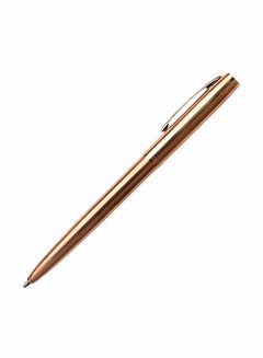 FISHER Fisher Space Pen Space, Upside Down, Extreme Ballpoint Pen, Raw Brass (M4Raw)  - Image 1