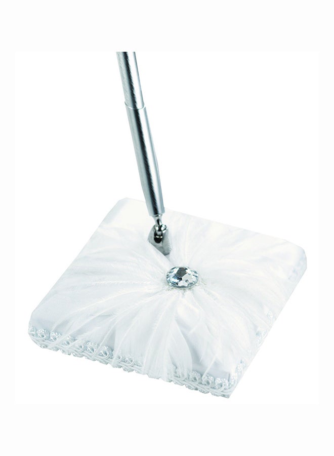 Hortense B. Hewitt Wedding Accessories Feathered Flair Pen Set - Image 1