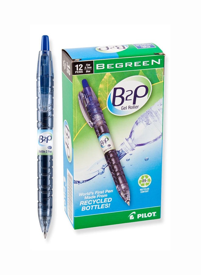 بايلوت أقلام حبر جل ممتازة قابلة للسحب بسن كروية دوارة مصنوعة من الزجاجات المعاد تدويرها - Image 2