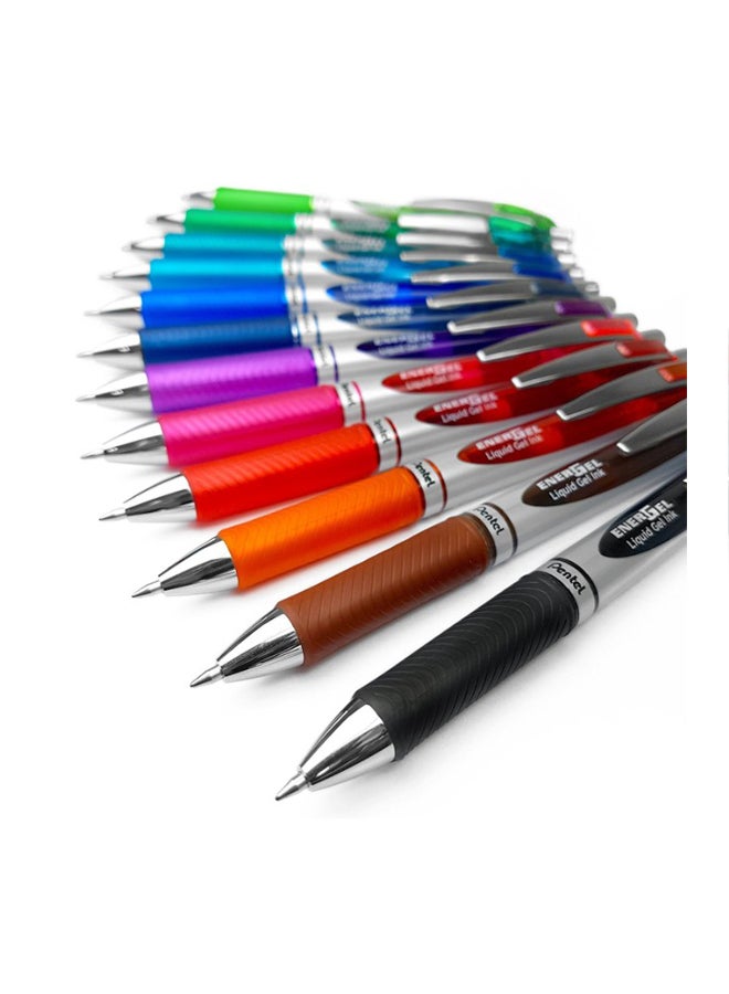 Pentel Energel Xm Bl77 - Retractable Liquid Gel Ink Pen - Image 1