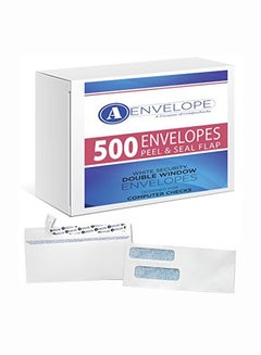 Compuchecks Double Window Security Envelope White  - Image 1