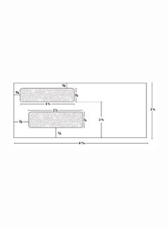 Compuchecks Double Window Security Envelope White  - Image 2