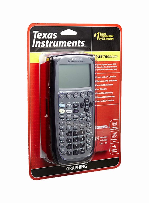 Titanium Programmable Graphing Calculator Black/Grey