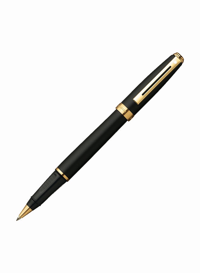 Gold Plated Rollerball Fountain Pen Black - v1553192699/N21952471A_1