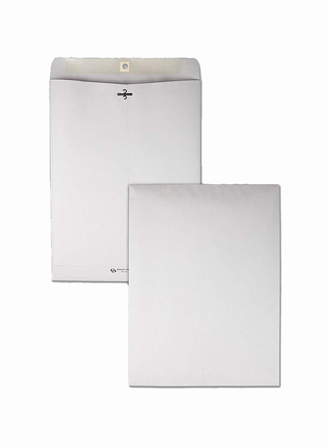 كوالتي بارك عبوة من 100أظرف بمشبك رمادي - Image 1