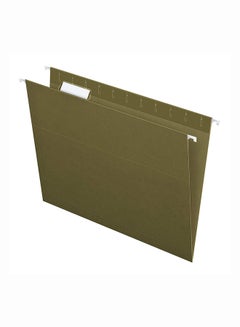 Box Of 25 Recycled Hanging File Folder Green - v1553192727/N21952547A_1