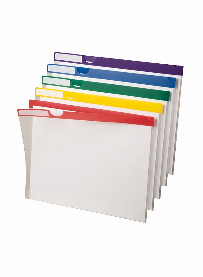 Pack Of 10 Poly Index Folder Multicolour - v1553192727/N21952548A_1