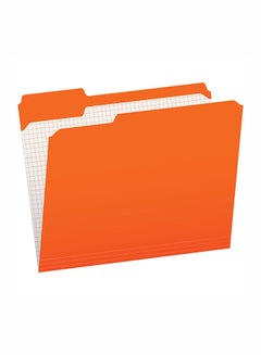 Box Of 100 Color File Folder Orange