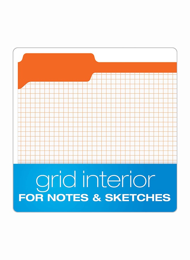 Pendaflex - Box Of 100 Color File Folder Orange - Image 1