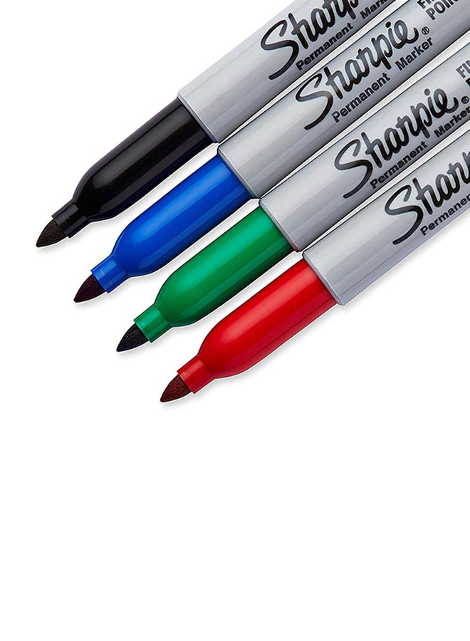 Sharpie 4-Piece Permanent Marker Multicolour  - Image 2