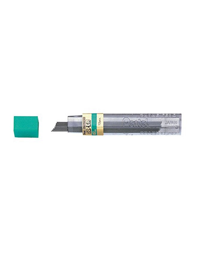 Pentel Super Hi-Polymer Lead Refill Black - Image 2