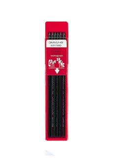 Caran d'Ache 6-Piece Technograph Lead Black 