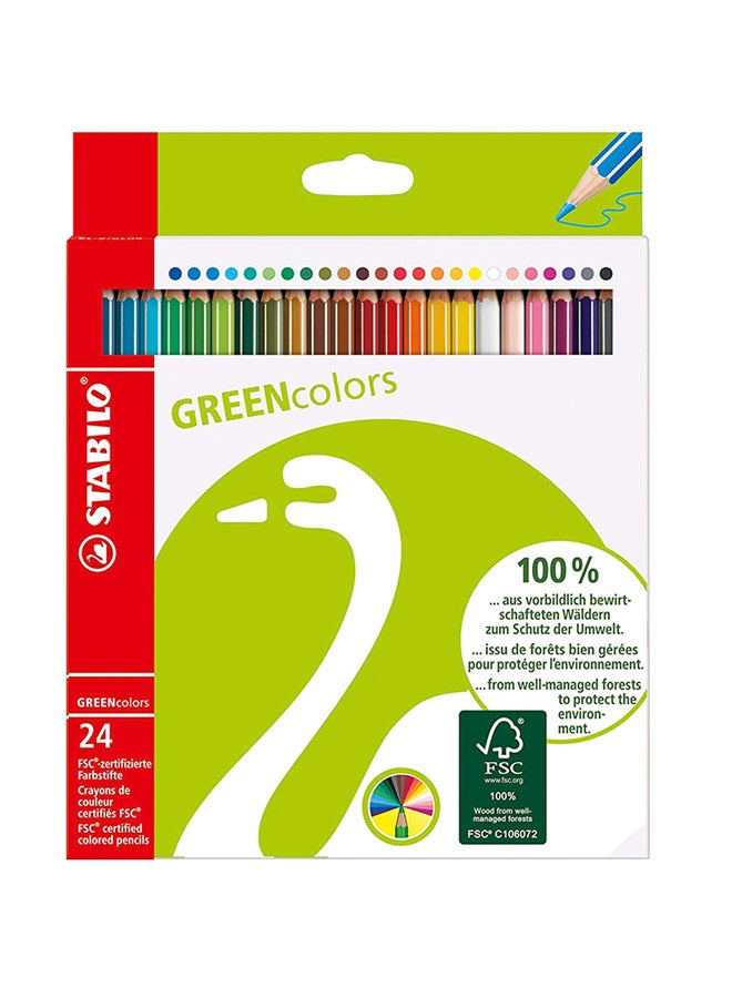 STABILO Stabilo Green Color Pencil Wallet  - Image 1