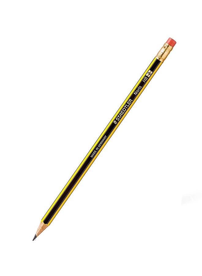 STAEDTLER Staedtler Noris 122-Hb Pencils Rubber Black  - Image 2