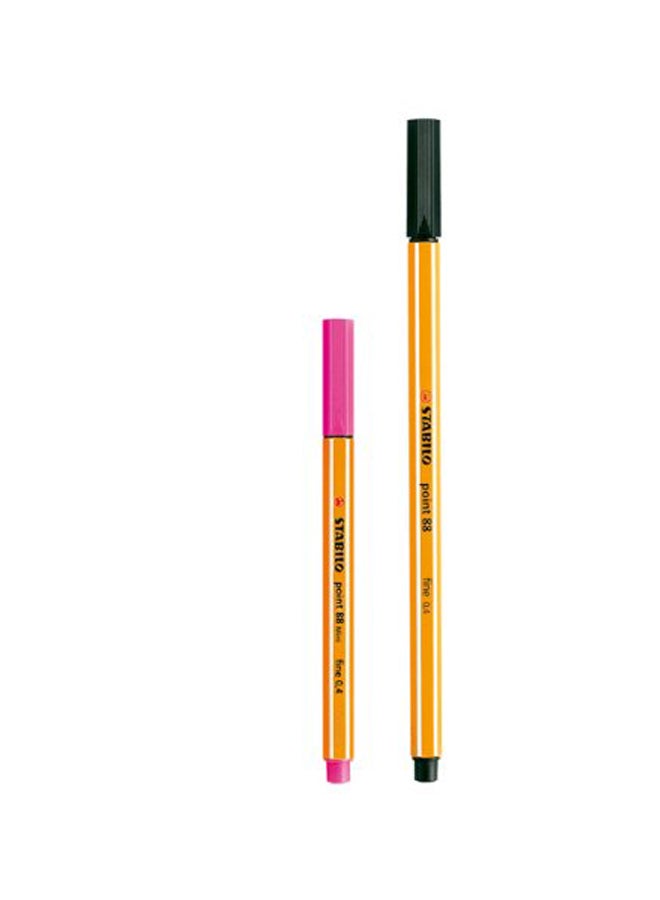STABILO Stabilo Point 88 Mini Wlt 8 Assorted Colours - Fineliner  - Image 2