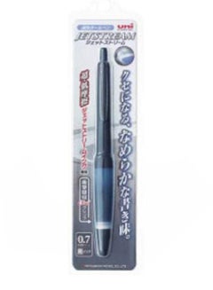Uni Alpha-Gel Jetstream 0.7 Mm Ball Point Pen, Black Body  - Image 2