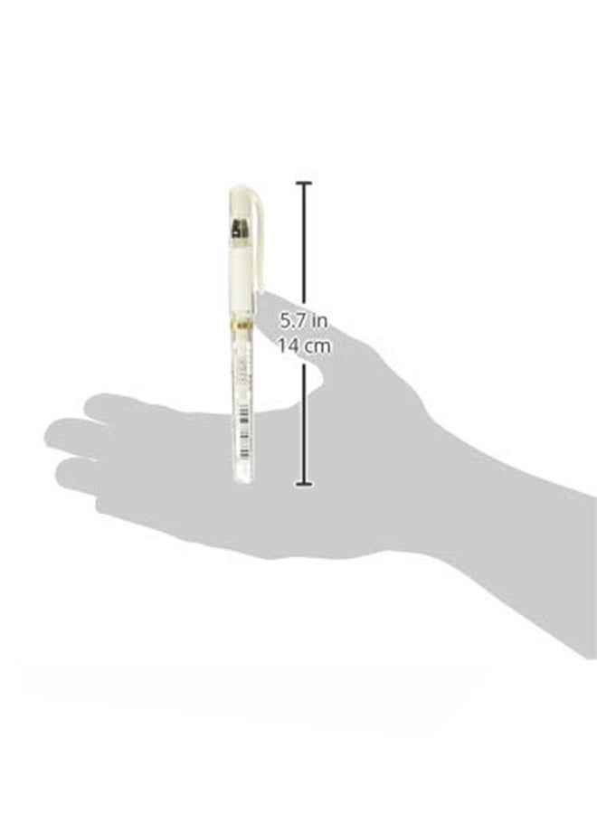 Uniball Uni-Ball Signo Broad Point Gel Impact Pen White Ink, 3 Pens Per Pack - Image 2