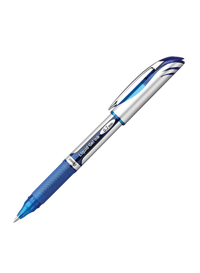 Pentel Pack Of 12 Liquid Gel Pen Blue - Image 2
