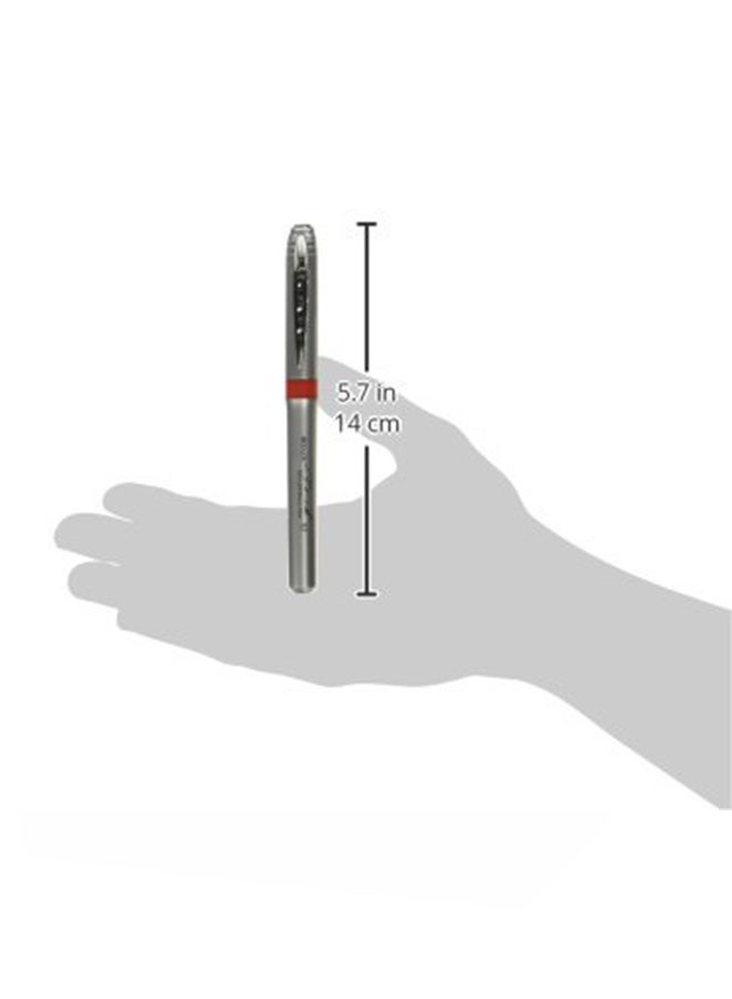 Bazic Pack Of 3 Rollerball Pen Silver - Image 2